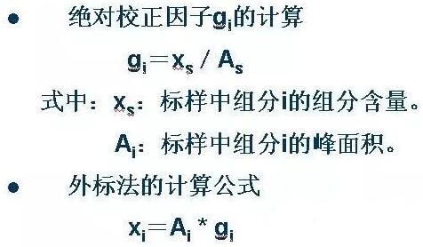 色譜三種定量方法優缺點和適用情況說明(圖1)